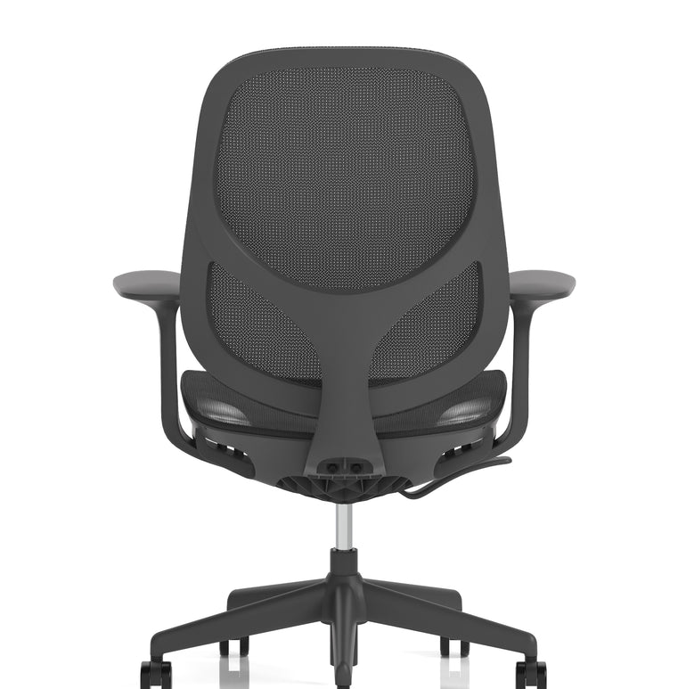 Tutti Mesh Medium Back Task Operator Office Chair with Arms
