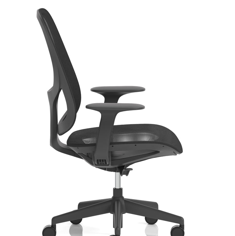 Tutti Mesh Medium Back Task Operator Office Chair with Arms