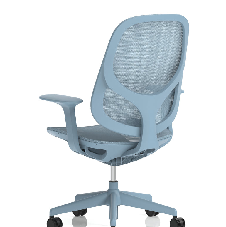 Tutti Mesh Medium Back Task Operator Office Chair with Arms