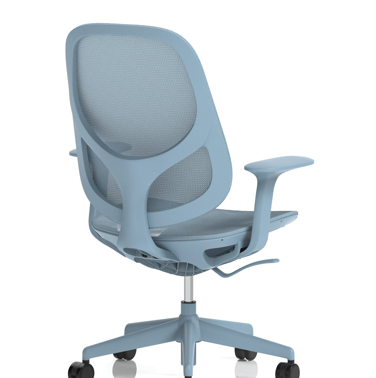 Tutti Mesh Medium Back Task Operator Office Chair with Arms