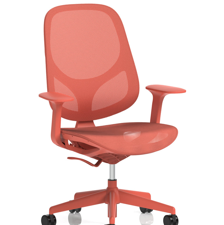 Tutti Mesh Medium Back Task Operator Office Chair with Arms