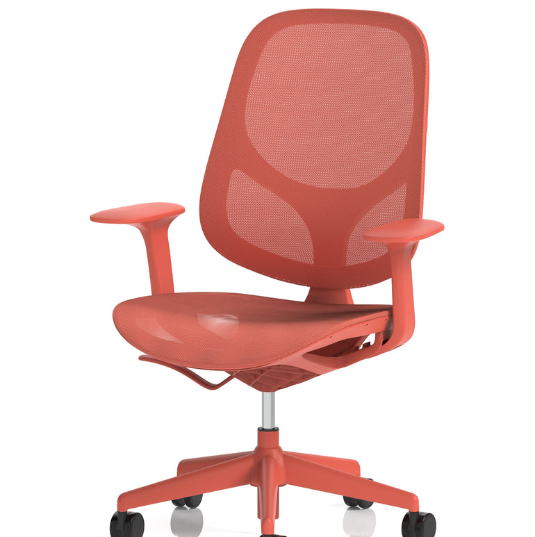 Tutti Mesh Medium Back Task Operator Office Chair with Arms