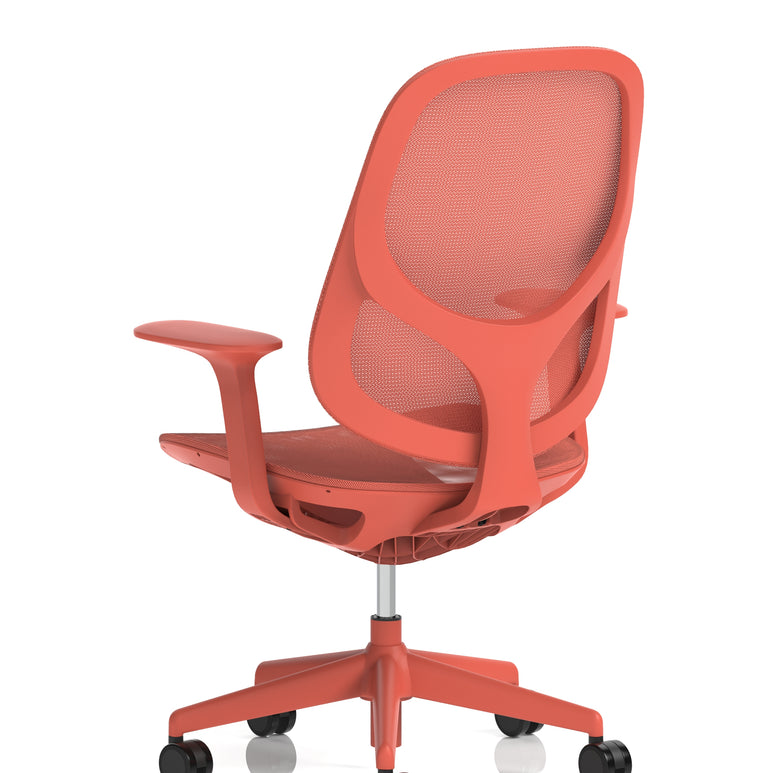 Tutti Mesh Medium Back Task Operator Office Chair with Arms
