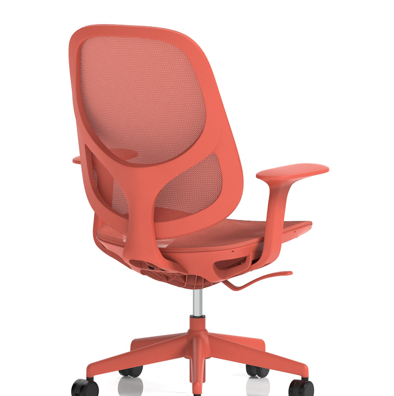 Tutti Mesh Medium Back Task Operator Office Chair with Arms