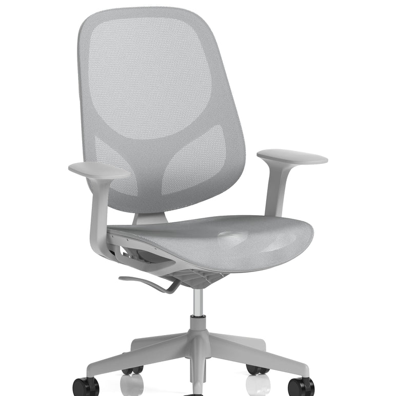 Tutti Mesh Medium Back Task Operator Office Chair with Arms