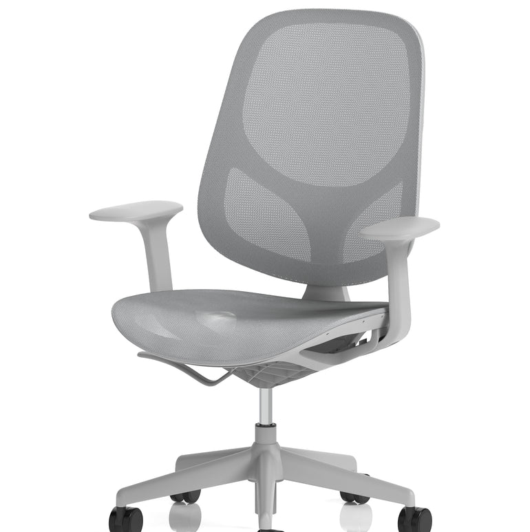 Tutti Mesh Medium Back Task Operator Office Chair with Arms