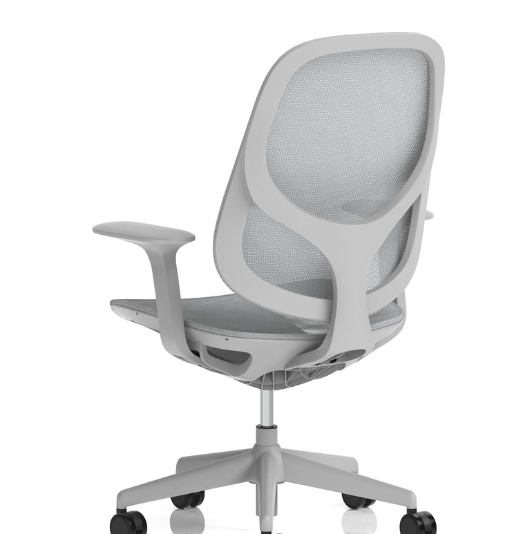 Tutti Mesh Medium Back Task Operator Office Chair with Arms