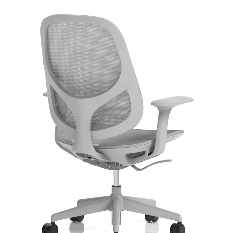 Tutti Mesh Medium Back Task Operator Office Chair with Arms