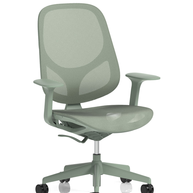 Tutti Mesh Medium Back Task Operator Office Chair with Arms