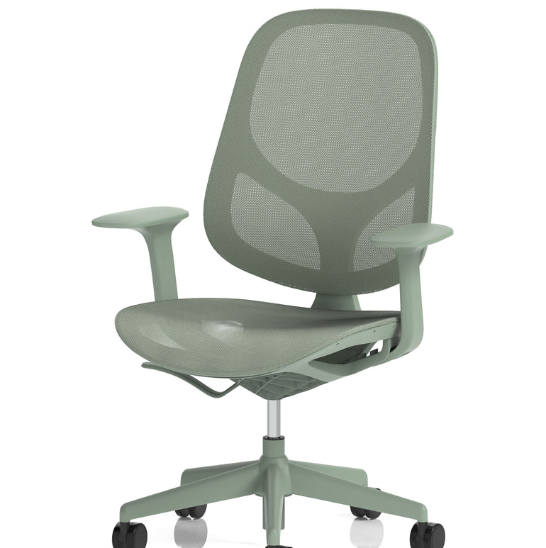 Tutti Mesh Medium Back Task Operator Office Chair with Arms