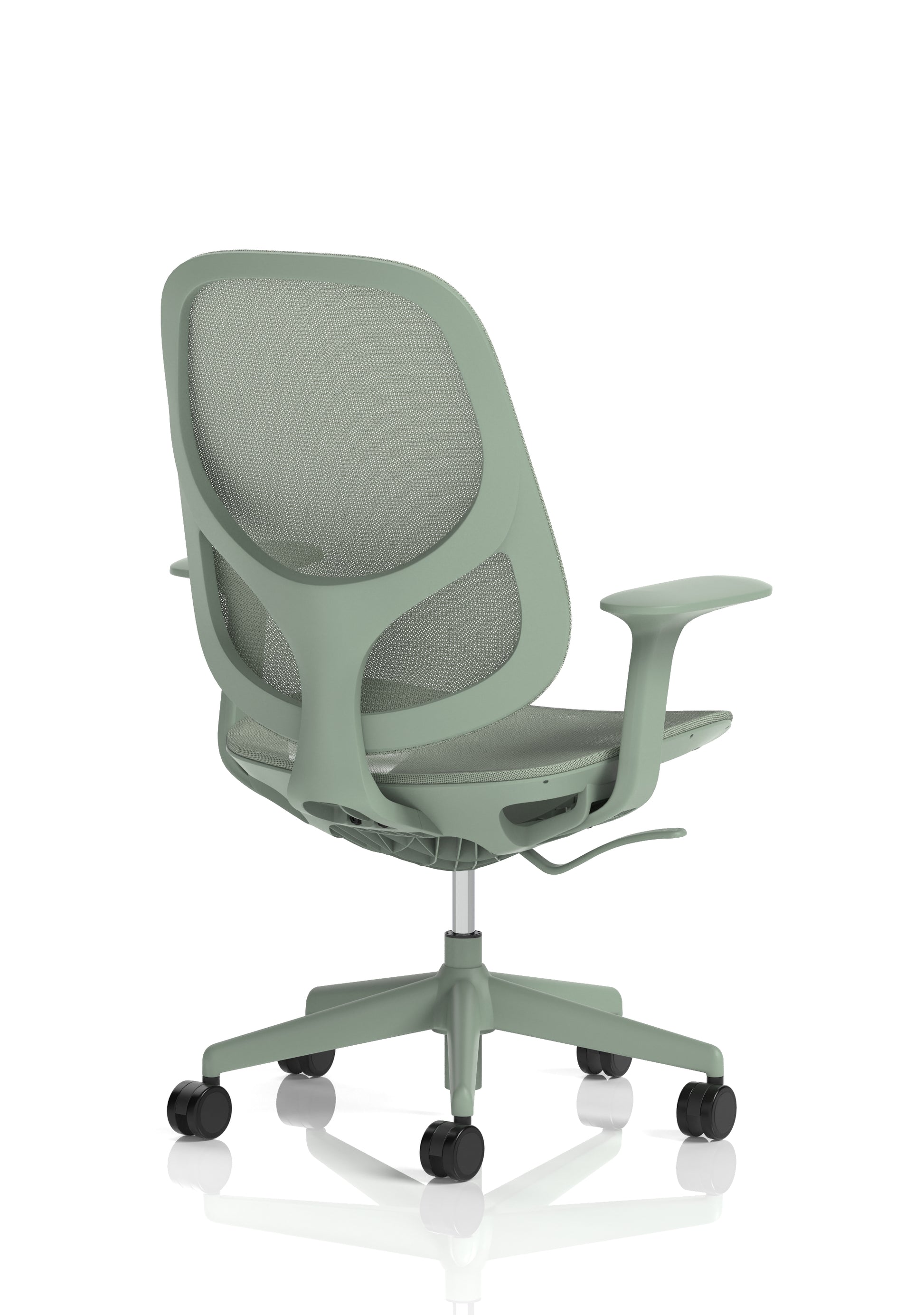 Tutti Mesh Medium Back Task Operator Office Chair with Arms