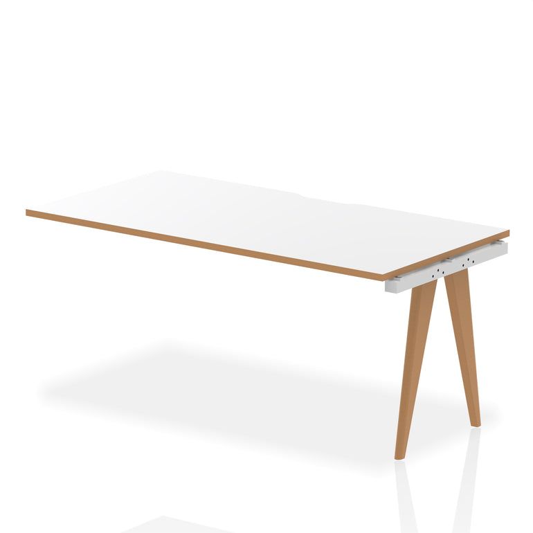 Oslo Single Row Bench Desk Extension Kit