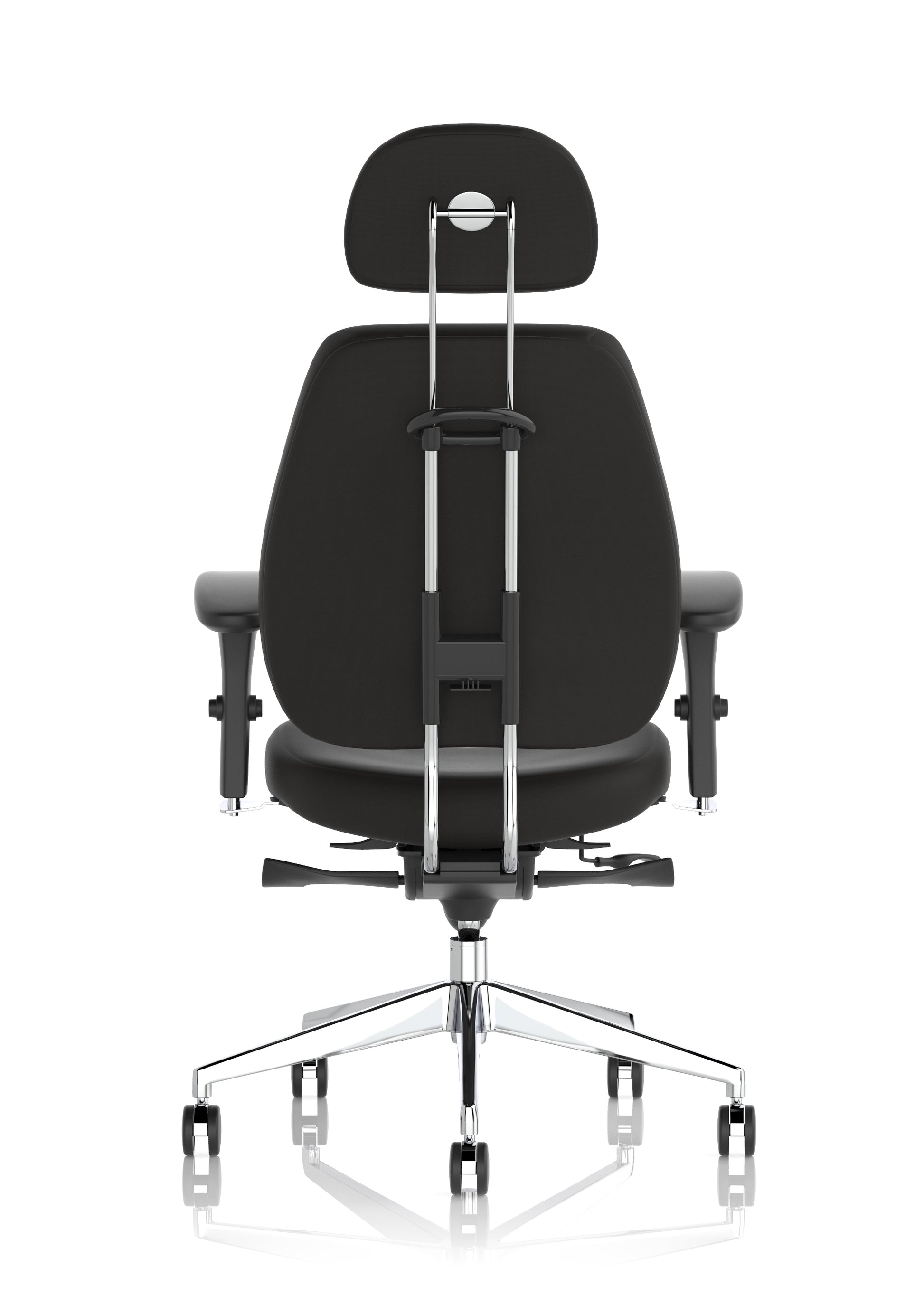 Chiro Plus High Back Ergonomic Posture Chair Black with Arms