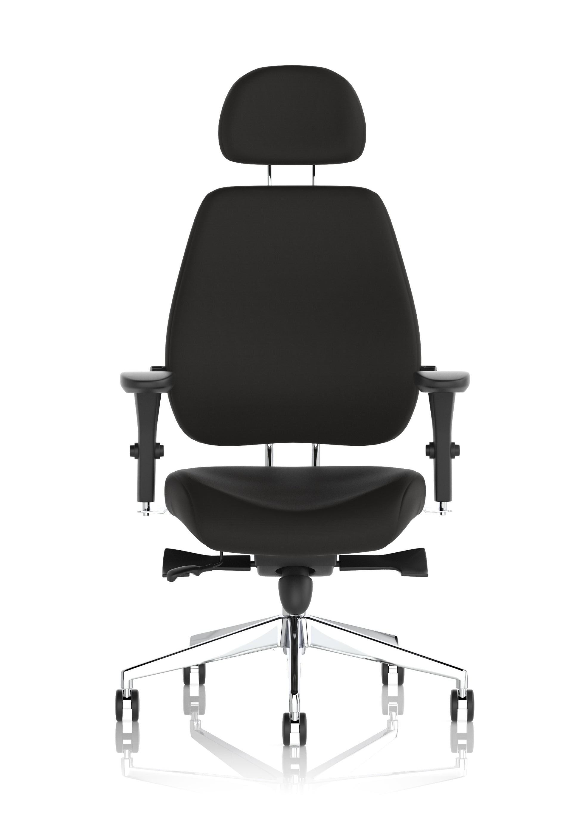 Chiro Plus Ultimate High Back Ergonomic Posture Chair with Arms and Headrest