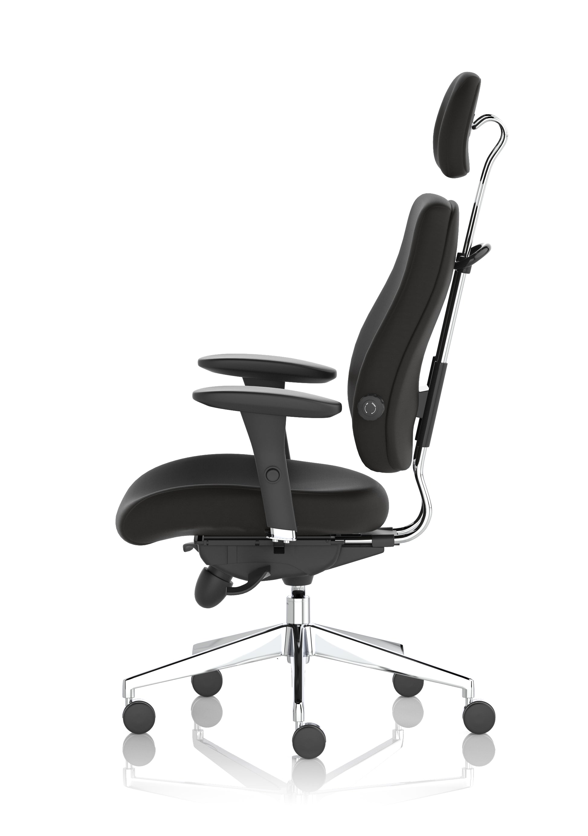 Chiro Plus Ultimate High Back Ergonomic Posture Chair with Arms and Headrest