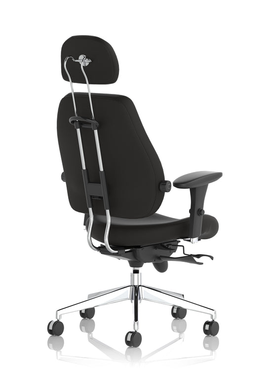 Chiro Plus Ultimate High Back Ergonomic Posture Chair with Arms and Headrest