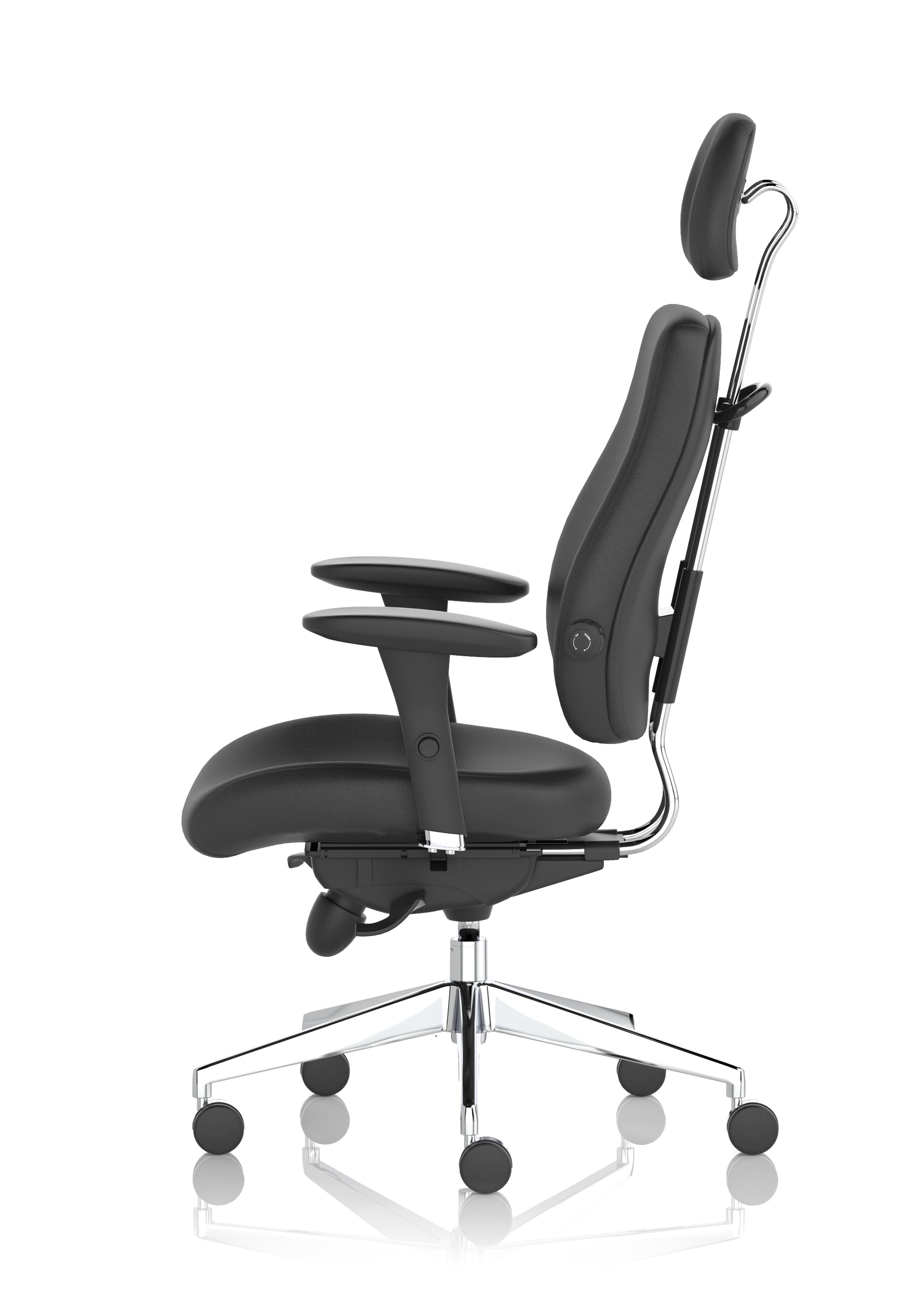 Chiro Plus Ultimate High Back Ergonomic Posture Chair with Arms and Headrest