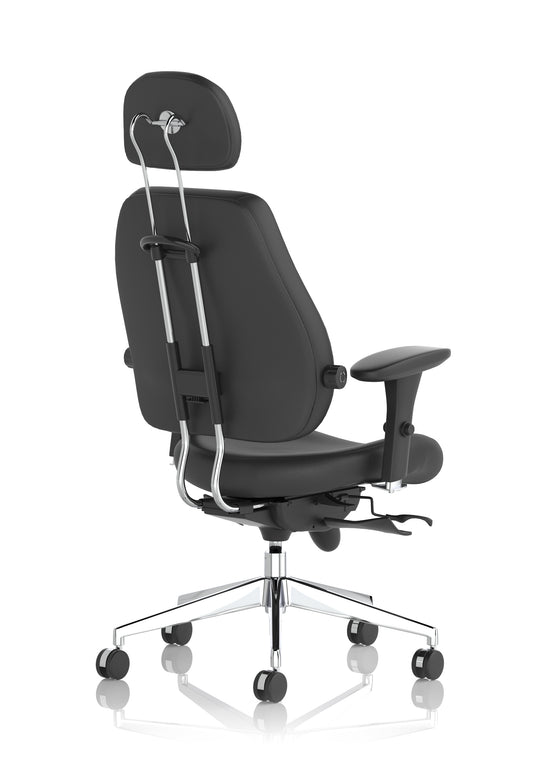 Chiro Plus Ultimate High Back Ergonomic Posture Chair with Arms and Headrest