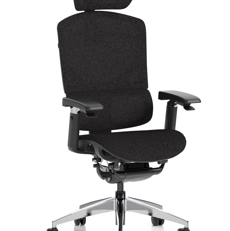 Ergo Click Plus High Back Ergonomic Posture Office Chair with Arms and Headrest