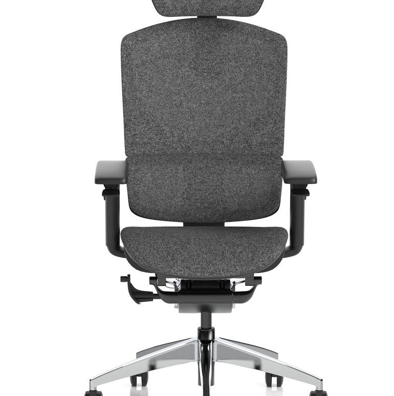 Ergo Click Plus High Back Ergonomic Posture Office Chair with Arms and Headrest