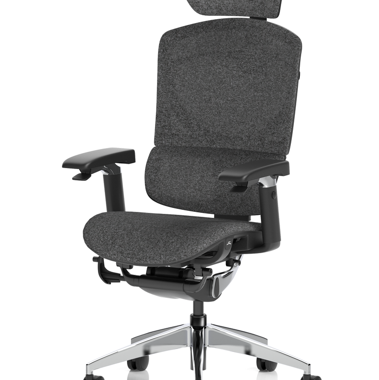 Ergo Click Plus High Back Ergonomic Posture Office Chair with Arms and Headrest