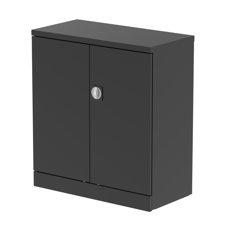 Qube Stationery 2-Door Cupboard With Shelf