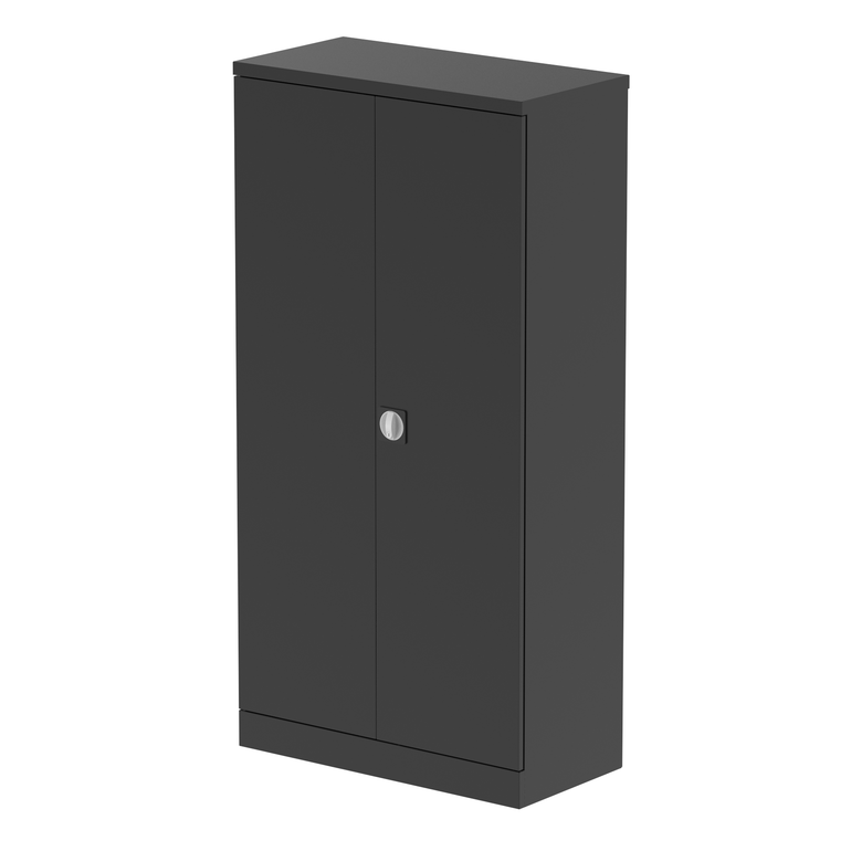 Qube Stationery 2-Door Cupboard With Shelves