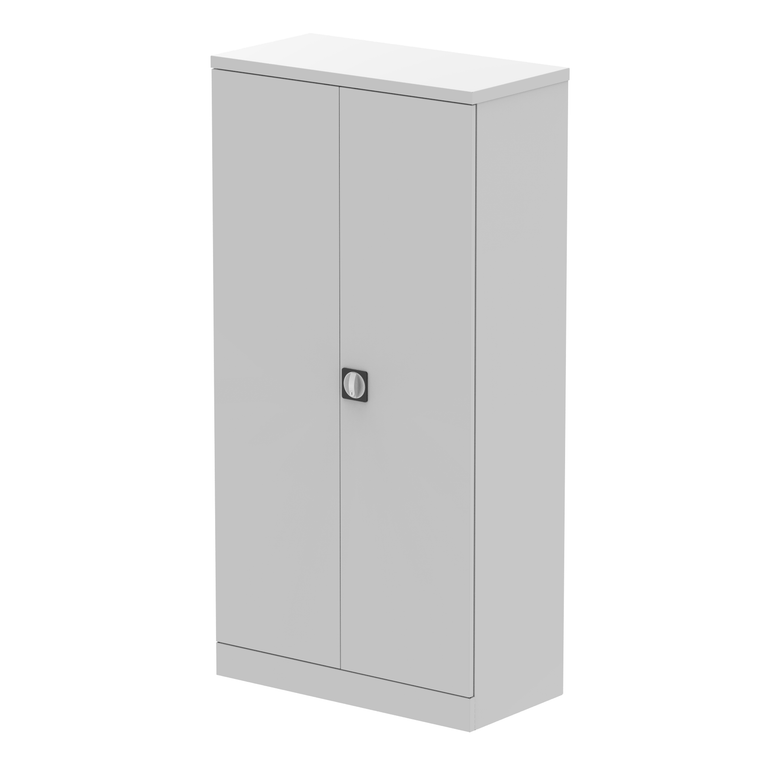 Qube Stationery 2-Door Cupboard With Shelves