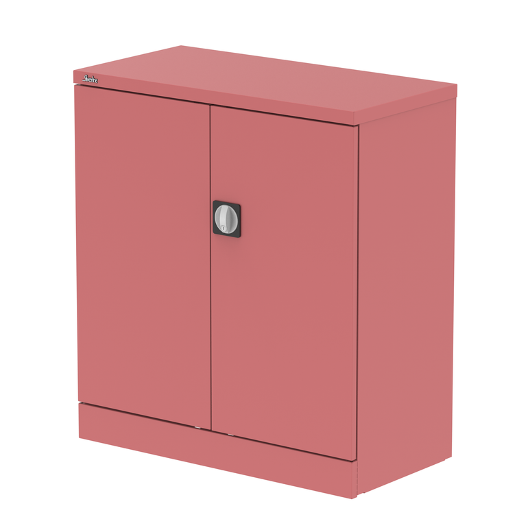 Qube Stationery 2-Door Cupboard With Shelves