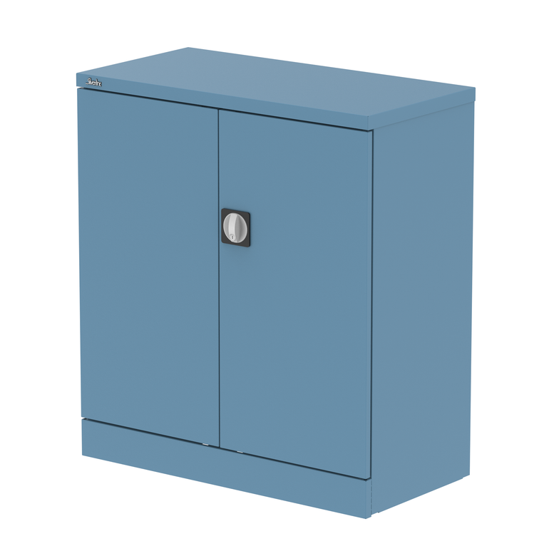 Qube Stationery 2-Door Cupboard With Shelves