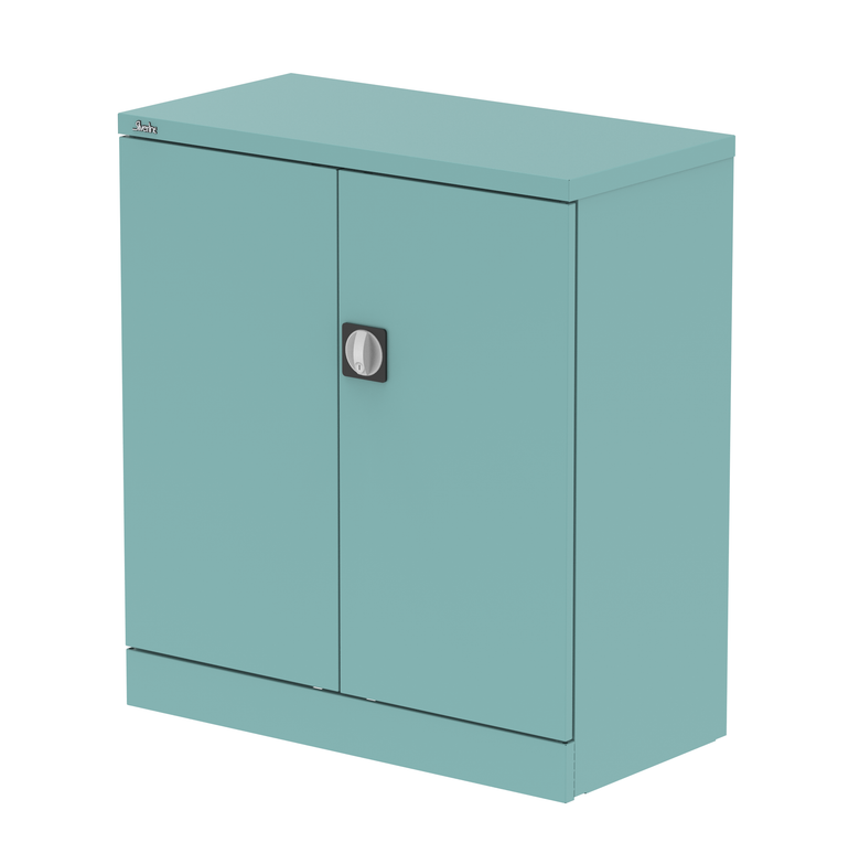 Qube Stationery 2-Door Cupboard With Shelves