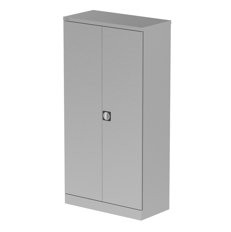 Qube Stationery 2-Door Cupboard With Shelves