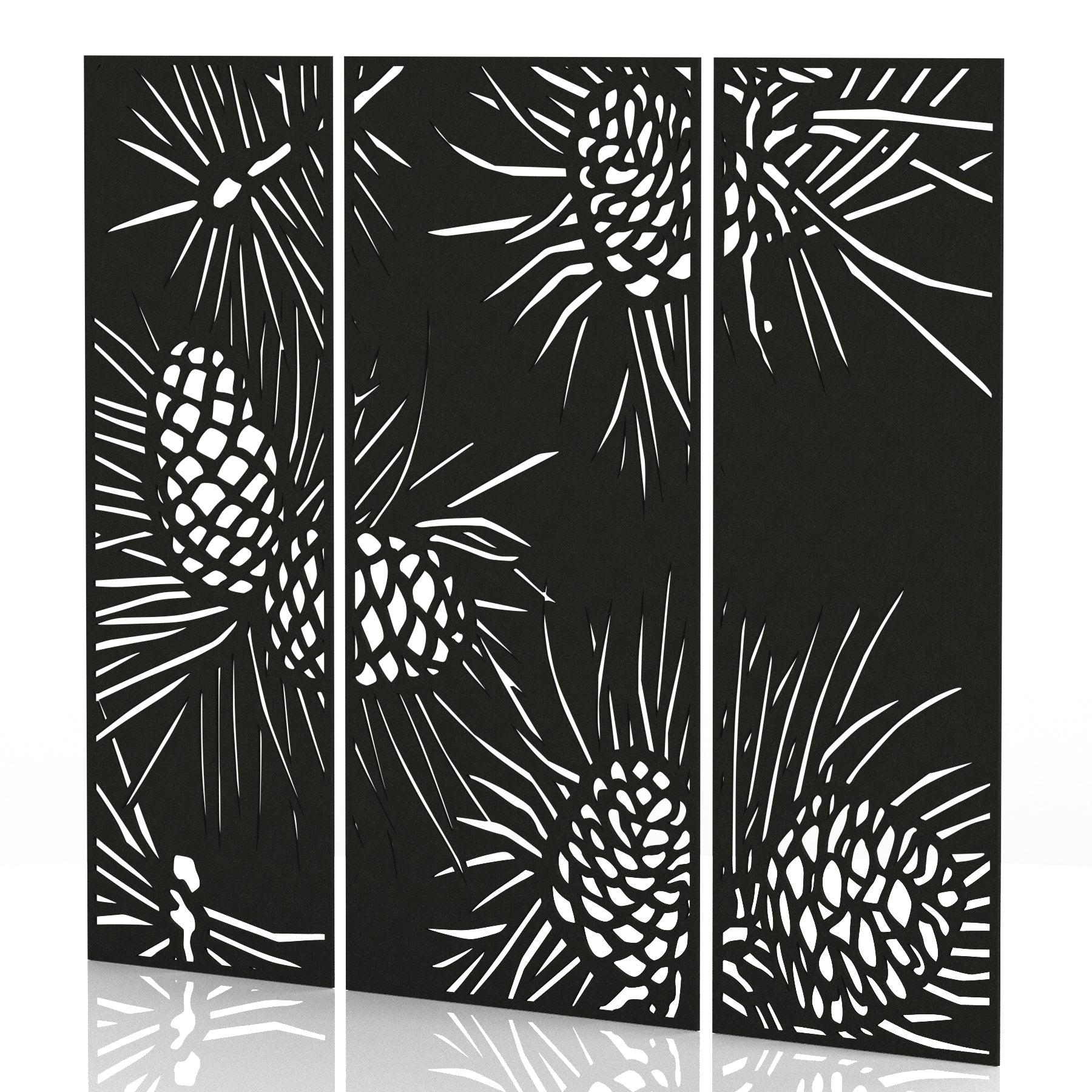 Sch! Acoustic Wall and Hanging Screens (3 Piece)