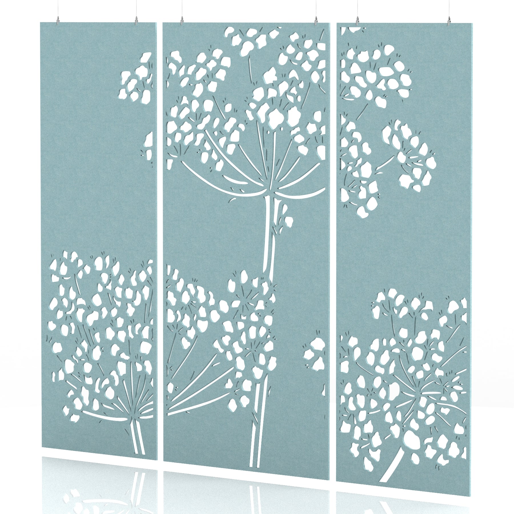 Sch! Acoustic Wall and Hanging Screens (3 Piece)
