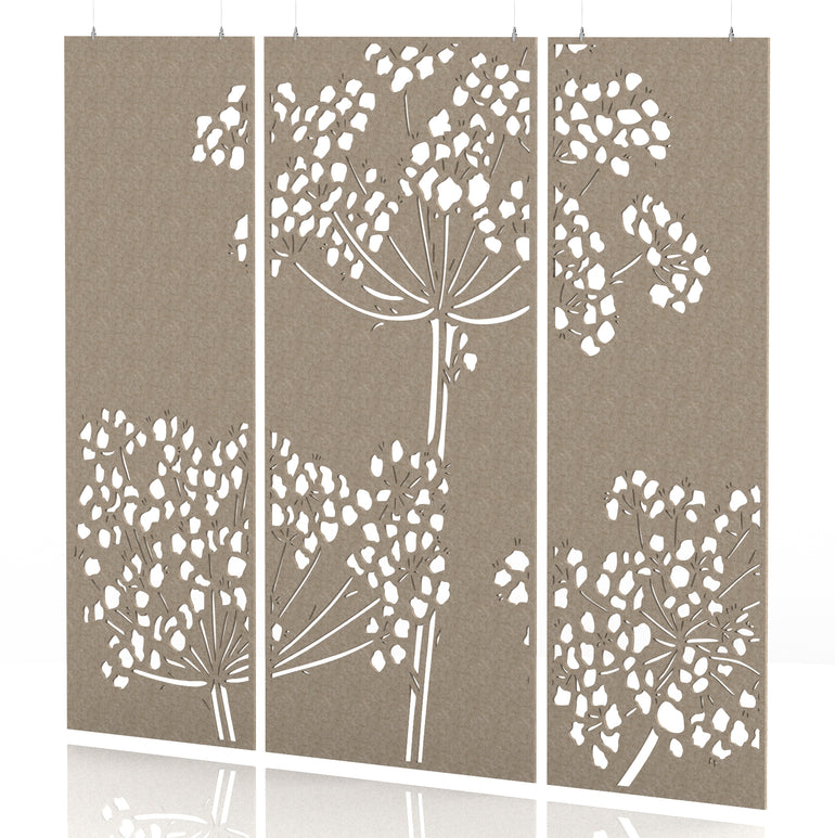 Sch! Acoustic Wall and Hanging Screens (3 Piece)