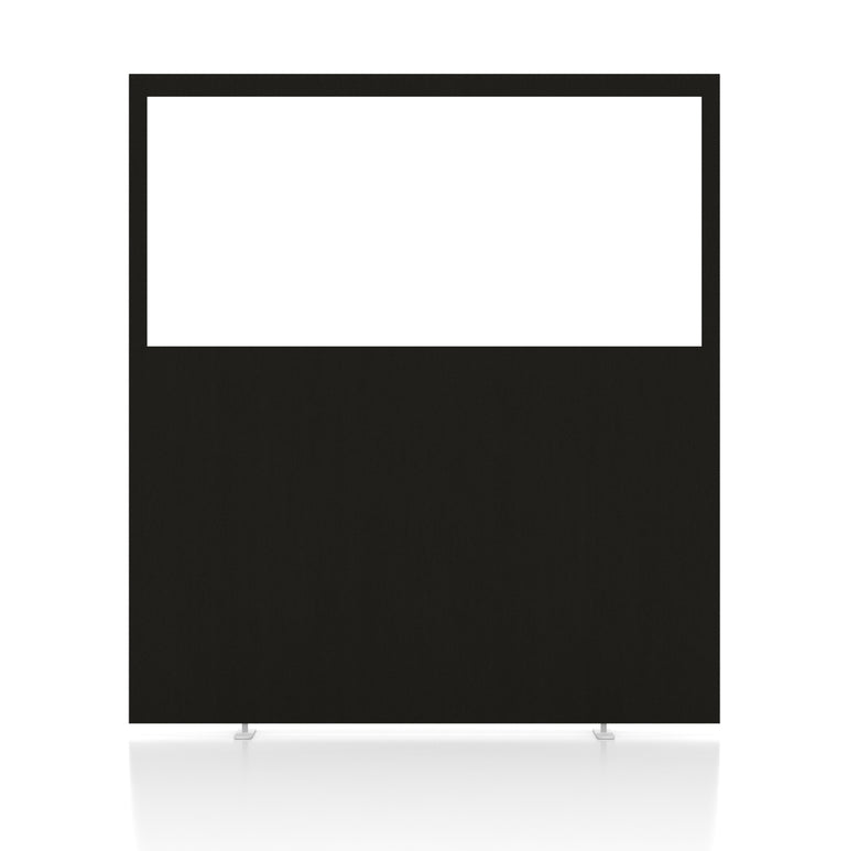 Impulse Plus Oblong Half Vision Floor Screen - 1800mm High