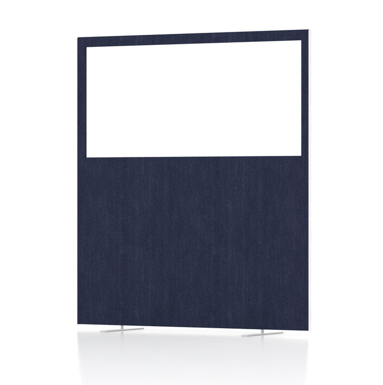 Impulse Plus Oblong Half Vision Floor Screen - 1800mm High