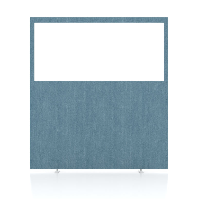Impulse Plus Oblong Half Vision Floor Screen - 1800mm High