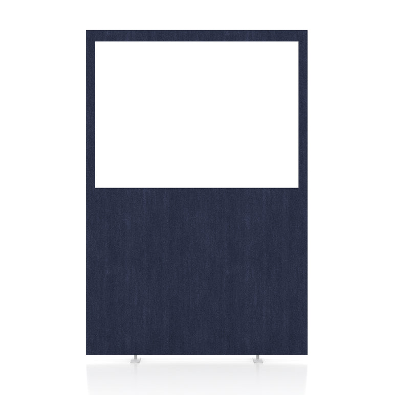 Impulse Plus Oblong Half Vision Floor Screen - 1800mm High