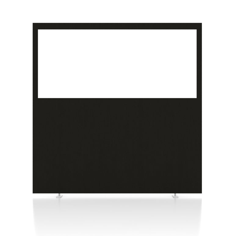 Impulse Plus Oblong Half Vision Floor Screen - 1500mm High