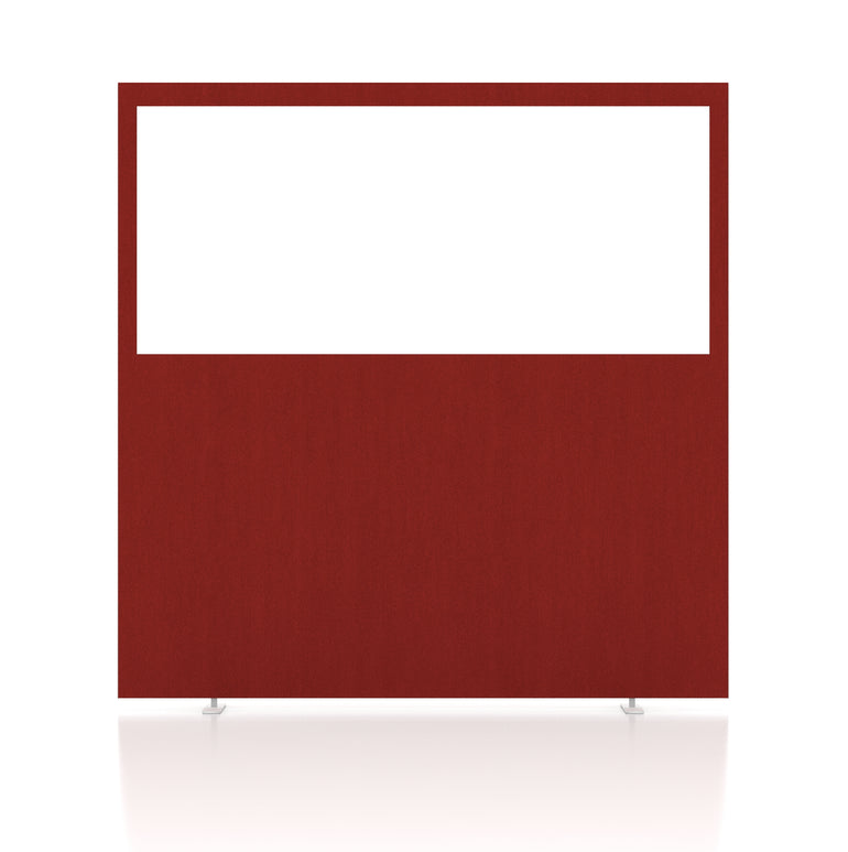 Impulse Plus Oblong Half Vision Floor Screen - 1500mm High