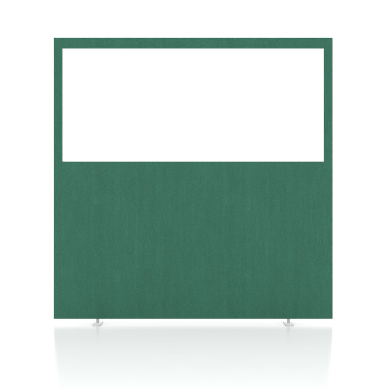 Impulse Plus Oblong Half Vision Floor Screen - 1500mm High