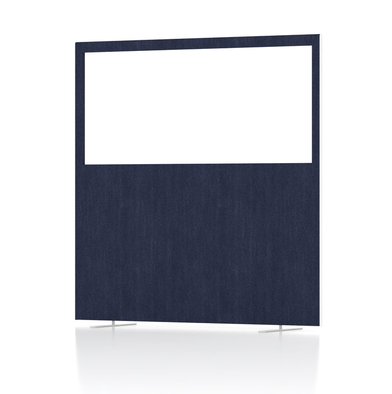 Impulse Plus Oblong Half Vision Floor Screen - 1500mm High