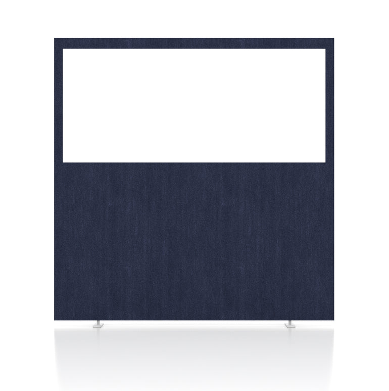 Impulse Plus Oblong Half Vision Floor Screen - 1500mm High