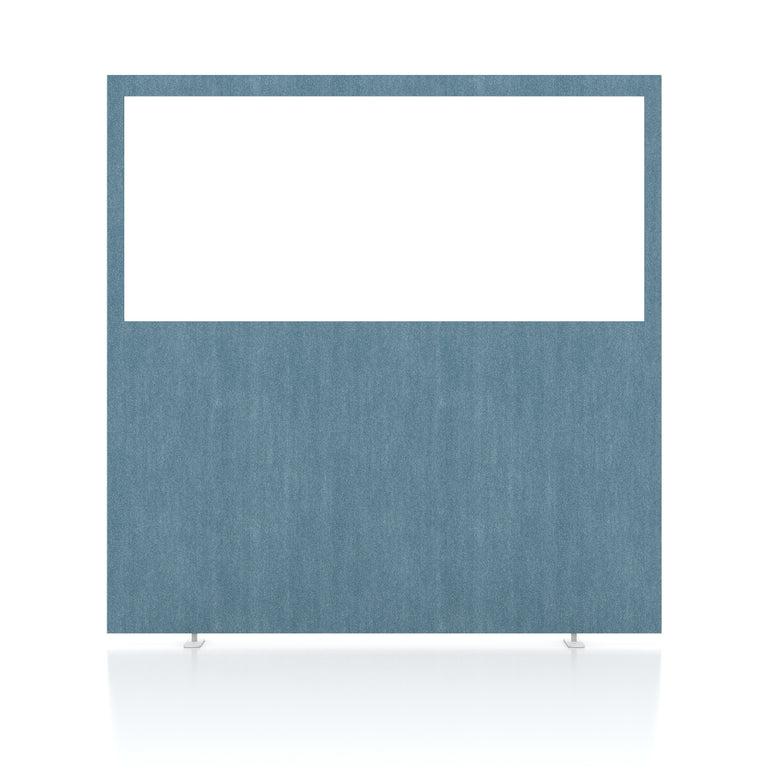 Impulse Plus Oblong Half Vision Floor Screen - 1500mm High