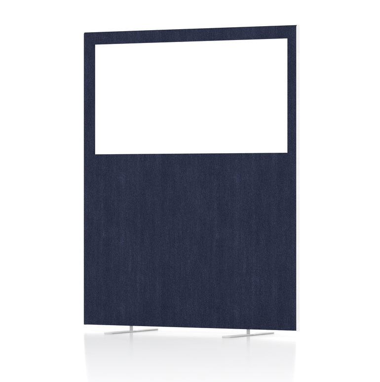 Impulse Plus Oblong Half Vision Floor Screen - 1500mm High