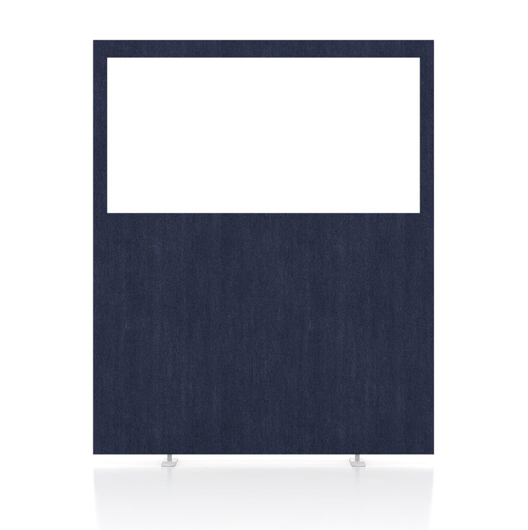 Impulse Plus Oblong Half Vision Floor Screen - 1500mm High