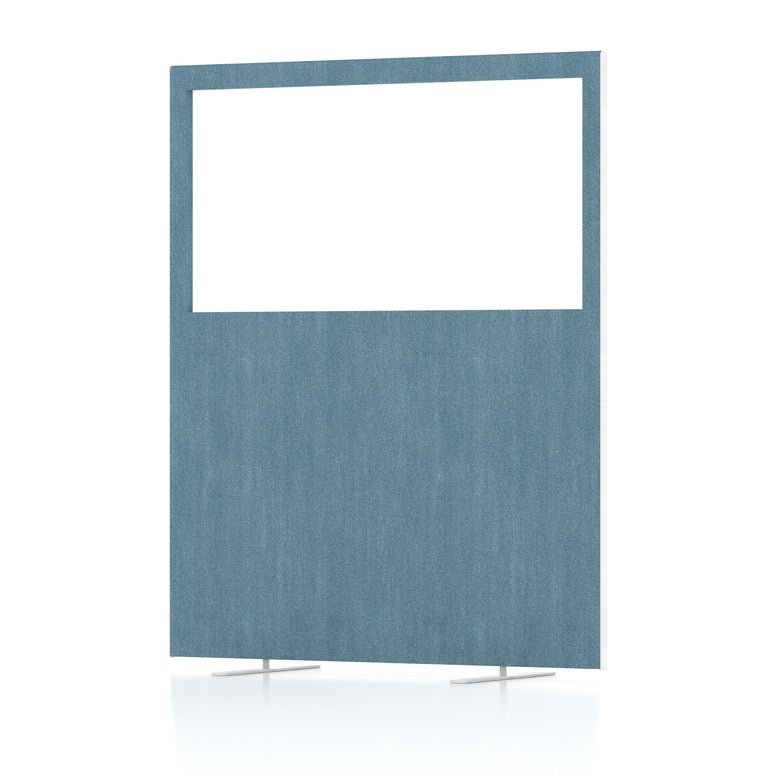 Impulse Plus Oblong Half Vision Floor Screen - 1500mm High