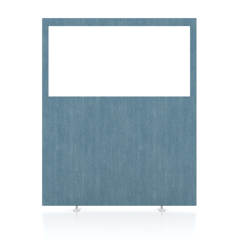 Impulse Plus Oblong Half Vision Floor Screen - 1500mm High