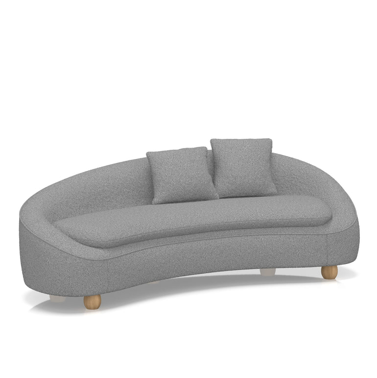 Mimi 3 Seater Curved Sofa